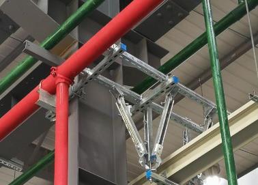 西乌珠穆沁该抗震支架的整体式支吊架结构协调性好